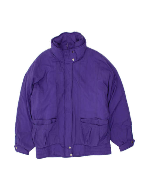 Vintage Windbreaker Jacket It 42 Medium In Purple