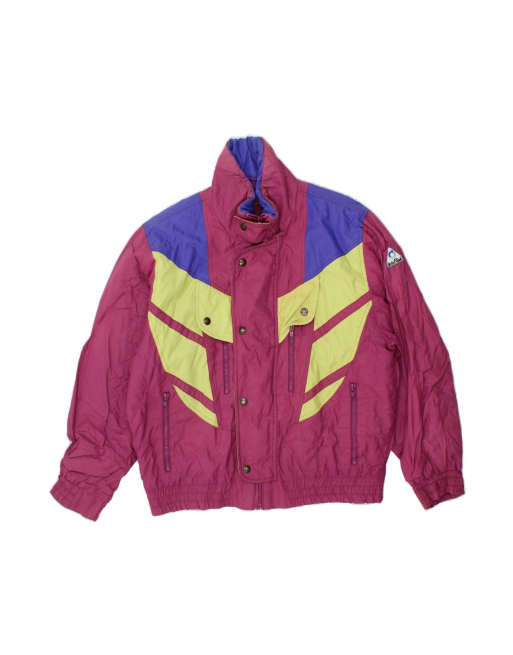Vintage Windbreaker Jacket It 48 Medium In Pink Colourblock