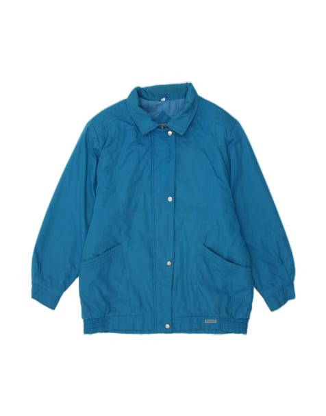 Vintage Windbreaker Jacket UK 16 Large In Blue - view 1