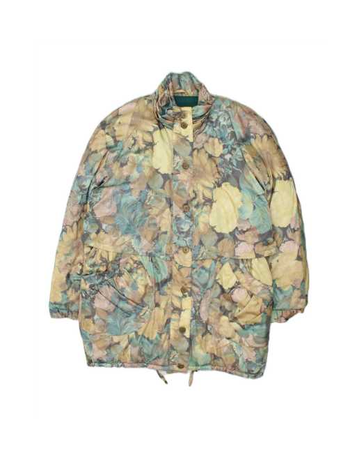 Vintage Windbreaker Jacket UK 20 2XL In Multicoloured Floral