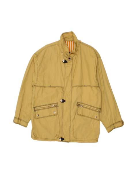 Vintage Windbreaker Jacket UK 36 Small In Yellow - view 1