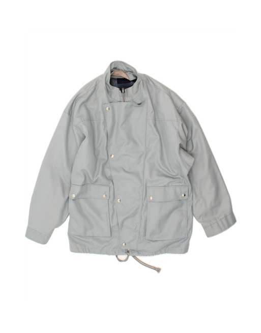 Vintage Windbreaker Jacket UK 40 Large In Blue