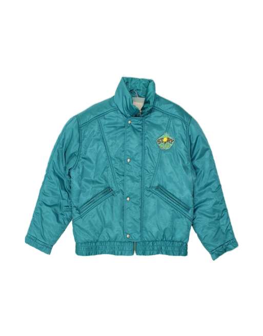 Vintage Windbreaker Jacket UK 42 XL In Blue