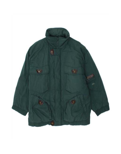 Vintage Windbreaker Jacket UK 42 XL In Green