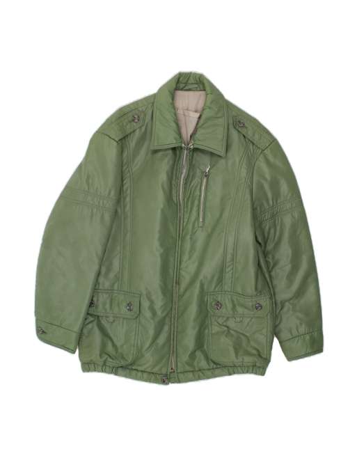 Vintage Windbreaker Jacket UK 42 XL In Green
