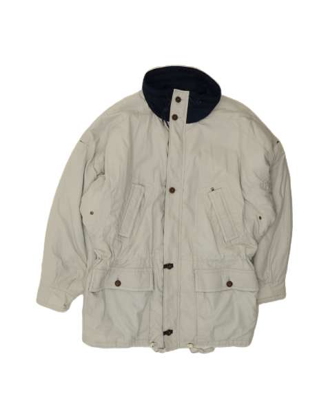 Vintage Windbreaker Jacket UK 42 XL In Off In White - view 1