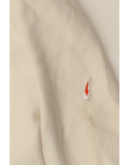 Vintage Womens Bolero Jacket UK 10 Small Off White Polyester, 3 of 4