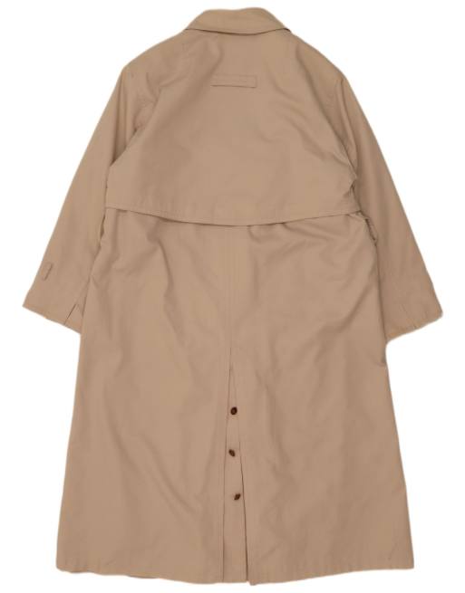 Vintage Womens Overcoat UK 18 XL  Beige Acrylic, 2 of 4