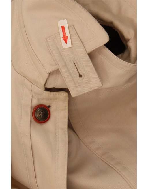 Vintage Womens Overcoat UK 18 XL  Beige Acrylic, 4 of 4
