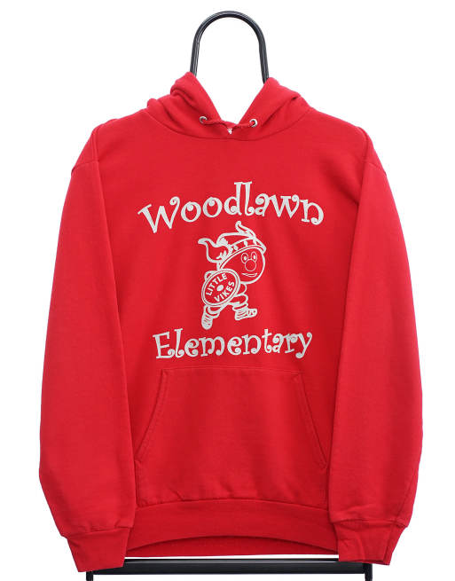 Vintage Woodlawn size S hoodie in red