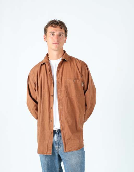 Vintage Woolrich l long sleeve shirt in bronze
