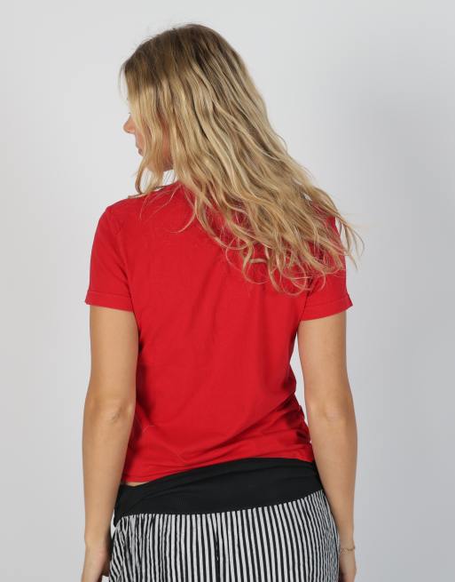 Vintage Woolrich M baby tee in red, 2 of 4