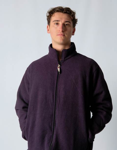Vintage Woolrich XL Fleece Navy Blue - view 1
