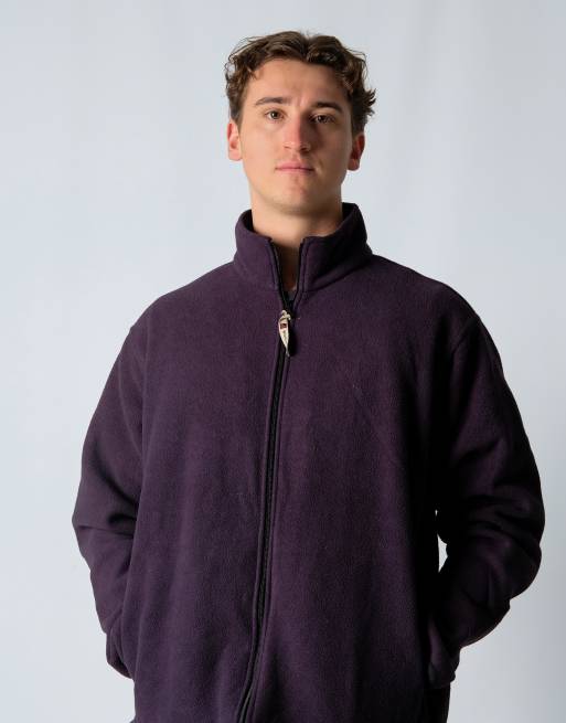 Vintage Woolrich XL Fleece Navy Blue