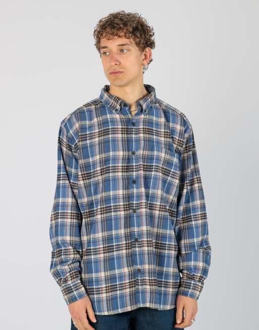 Vintage Woolrich xxl long sleeve shirt in blue