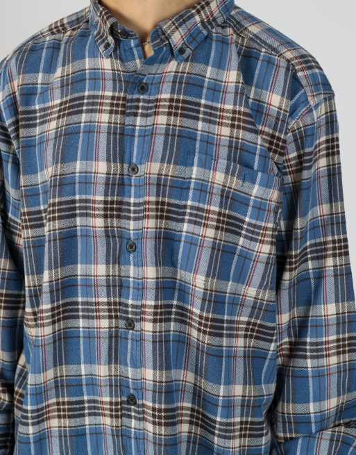 Vintage Woolrich xxl long sleeve shirt in blue, 4 of 4