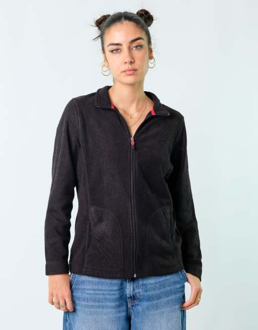 Vintage Woolrich - Zip Up M Fleece Black