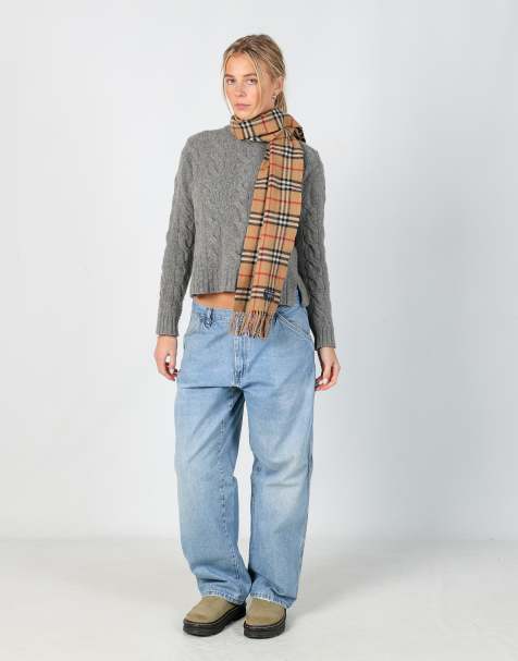 Vintage Wrangler 30x35 denim carpenter jeans in light blue - view 1