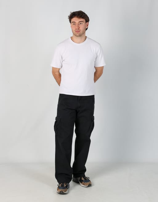 Vintage Wrangler 32x32 woven cargo pants in black