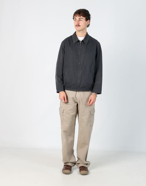 Vintage Wrangler 32x34 woven cargo pants in beige - view 1