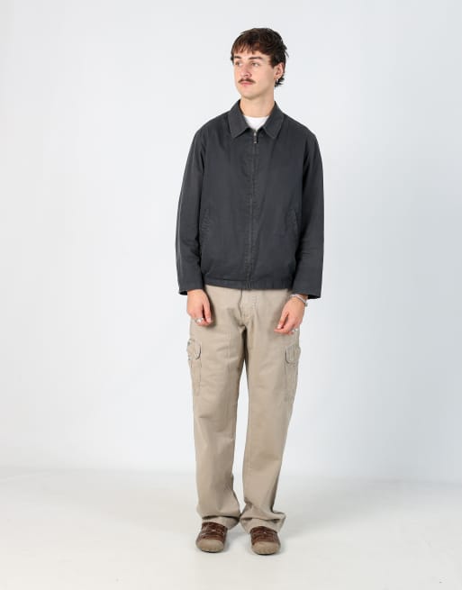 Vintage Wrangler 32x34 woven cargo pants in beige