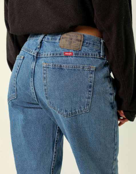 Vintage Wrangler 33x30 Denim Jeans Blue - view 1