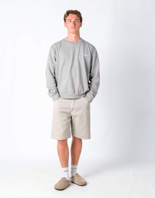 Vintage Wrangler 34x21 Canvas Cargo Shorts Beige