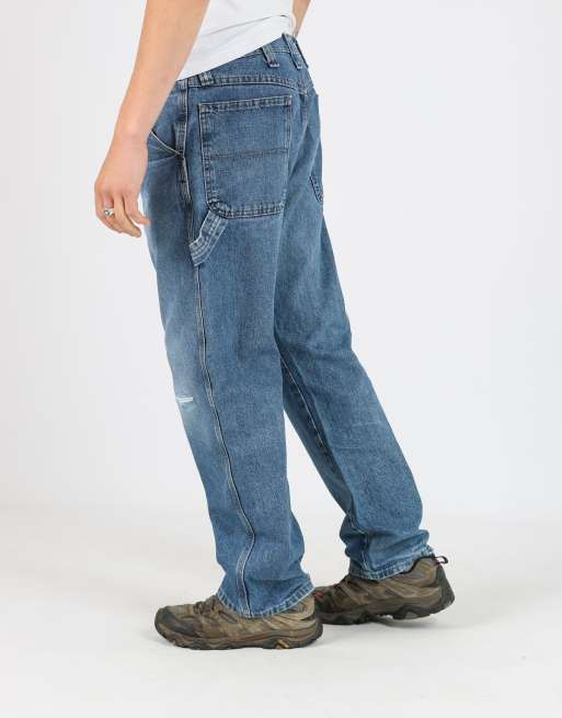 Vintage Wrangler 34x30 denim jeans in blue, 2 of 4