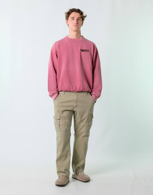 Vintage Wrangler 34x30 Woven Cargo Pants Tan