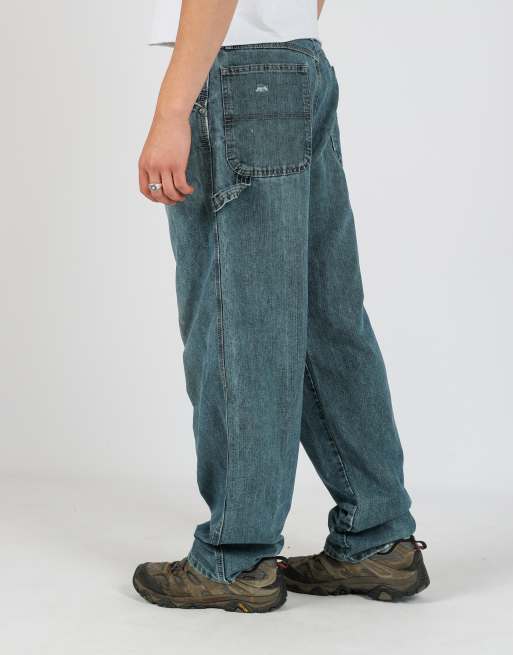 Vintage Wrangler 34x32 denim carpenter jeans in blue