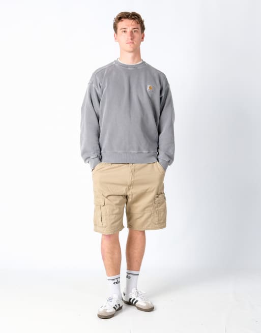 Vintage Wrangler 36x20 Canvas Cargo Shorts Tan