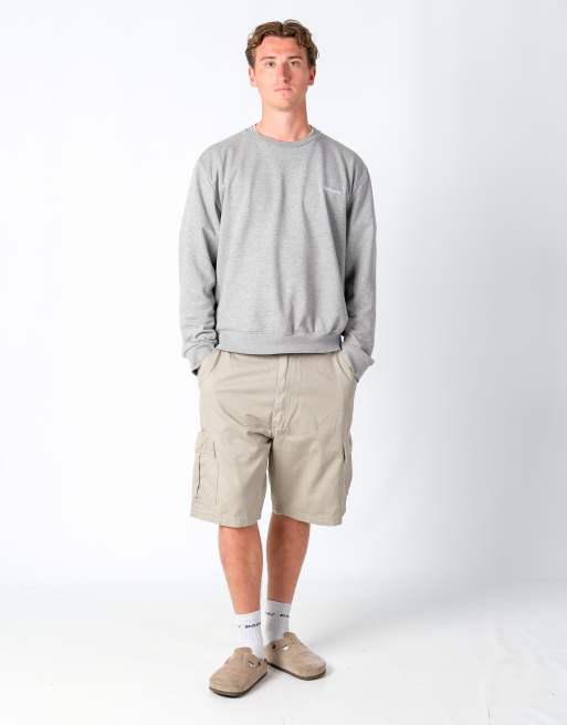 Vintage Wrangler 36x23 Canvas Cargo Shorts Beige