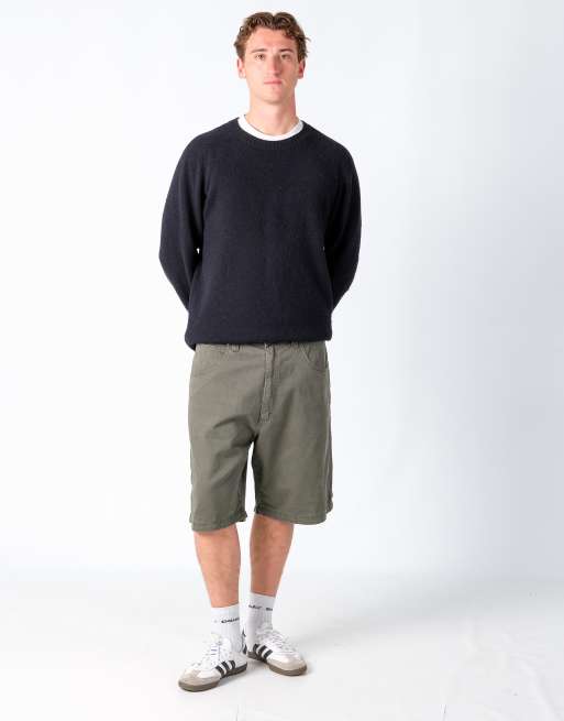 Vintage Wrangler 36x23 Canvas Cargo Shorts Bronze