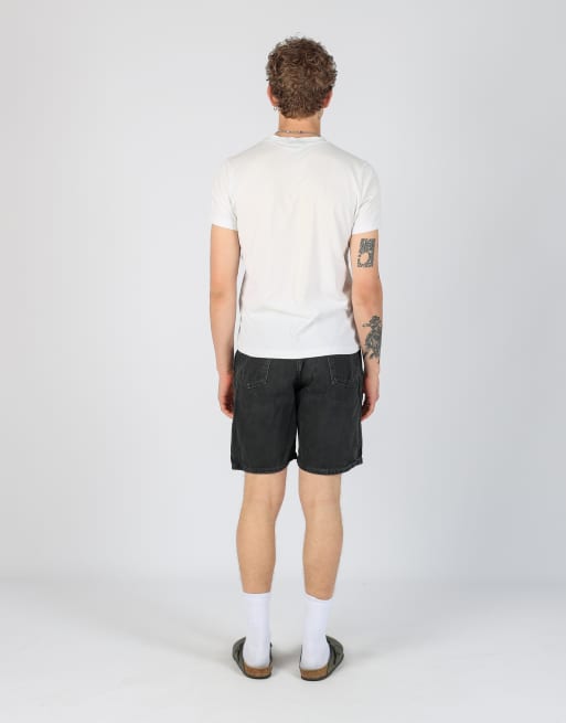 Vintage Wrangler 36x25 denim jorts shorts in black, 3 of 4