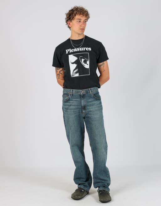 Vintage Wrangler 36x32 denim jeans in blue