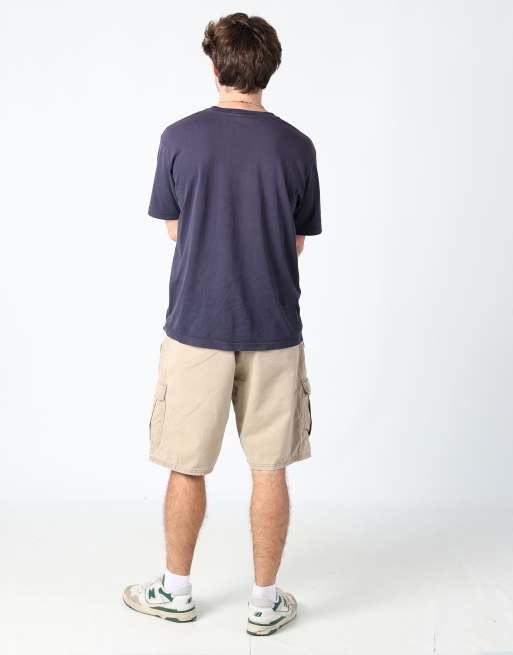 Vintage Wrangler 36x75 canvas cargo shorts in tan, 3 of 4
