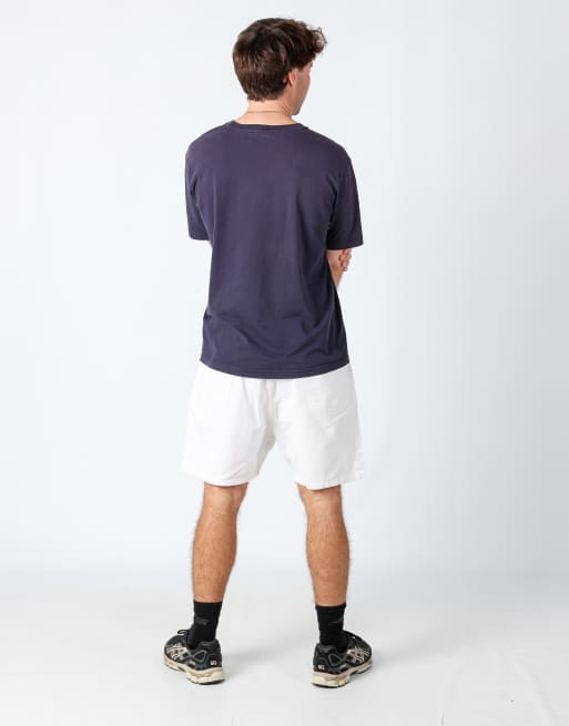 Vintage Wrangler 38x17 denim jorts shorts cream, 2 of 4