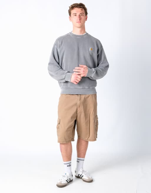 Vintage Wrangler 38x21 Canvas Cargo Shorts Brown