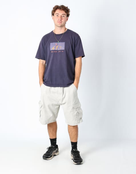 Vintage Wrangler 38x23 canvas cargo shorts FALSE - view 1