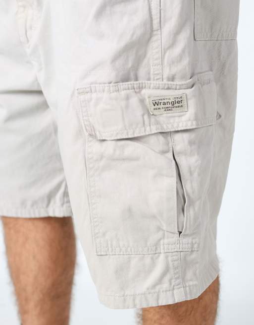 Vintage Wrangler 38x23 canvas cargo shorts FALSE, 4 of 4