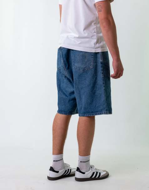 Vintage Wrangler 40" Denim Jorts Shorts Blue - view 1