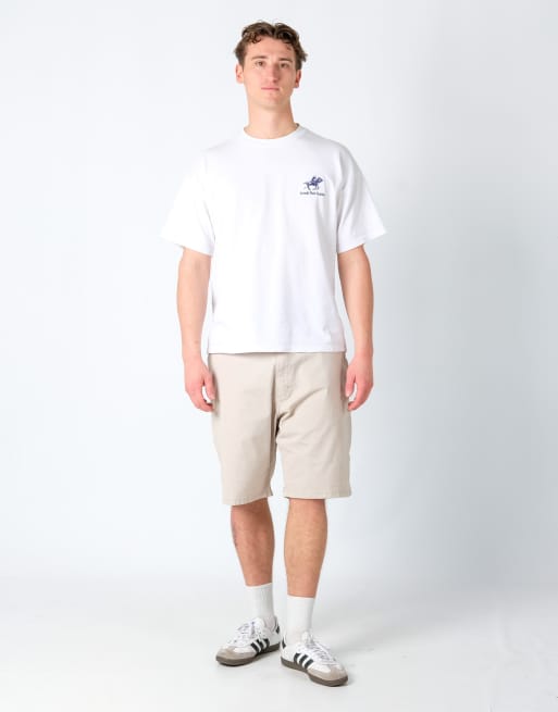 Vintage Wrangler 40x22 Canvas Cargo Shorts Beige