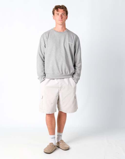Vintage Wrangler 42x22 Canvas Cargo Shorts Cream