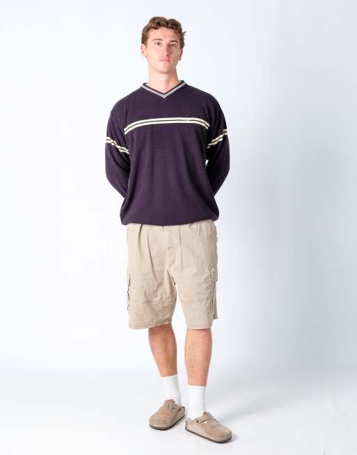 Vintage Wrangler 42x23 Canvas Carpenter Baggy Shorts Tan