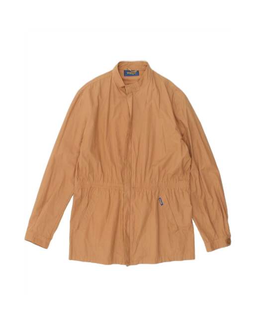 Vintage Wrangler Bomber Jacket Uk 14 Medium In Brown