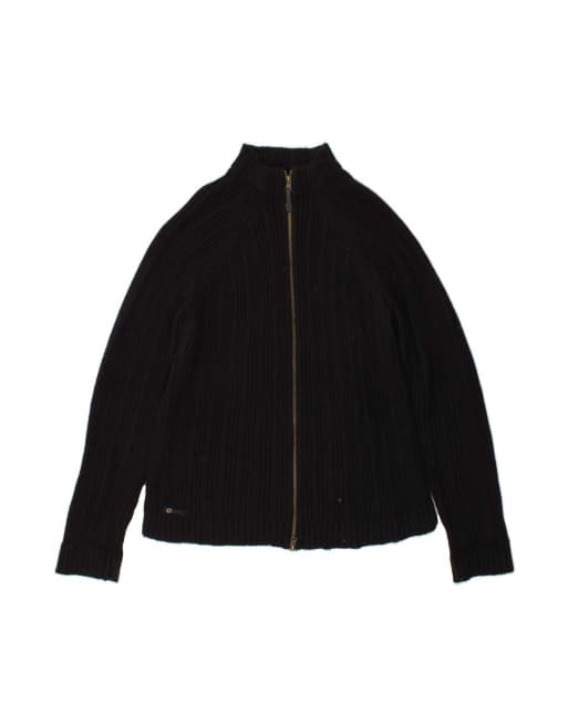 Vintage Wrangler Cardigan Sweater Uk 18 XL In Black