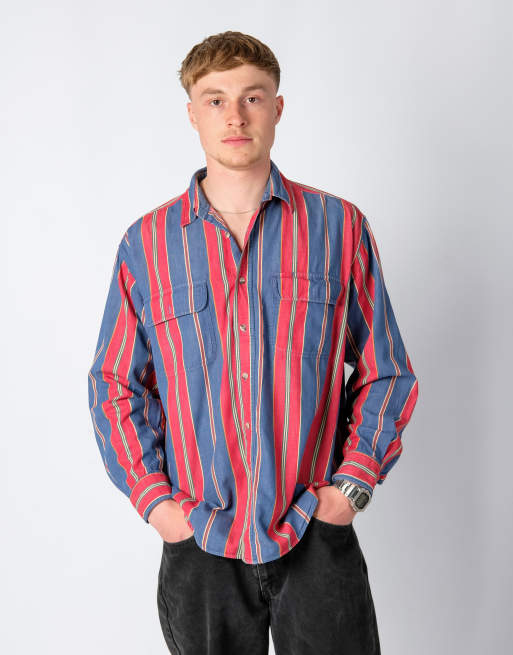 Vintage Wrangler l long sleeve shirt red