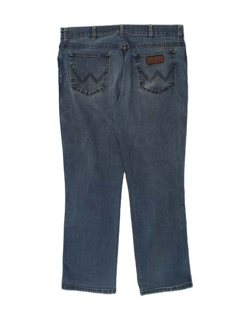 Vintage Wrangler Size W38 L30 Straight Jeans in Blue, 2 of 4