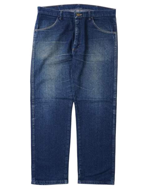 Vintage Wrangler W36 L30 straight jeans in blue - view 1