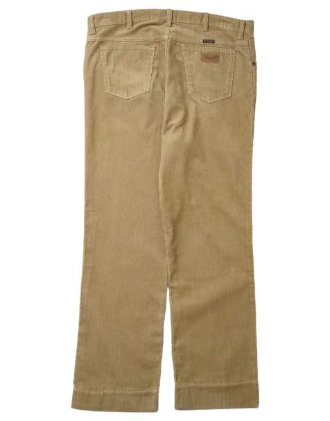 Vintage Wrangler W37 L30 corduroy trousers in beige - view 1